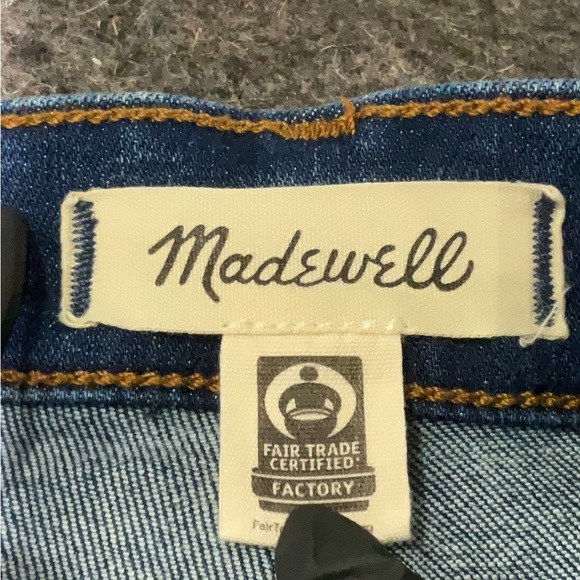 Madewell Emmett Wide-Leg Blue Jeans 28 - Picture 5 of 6
